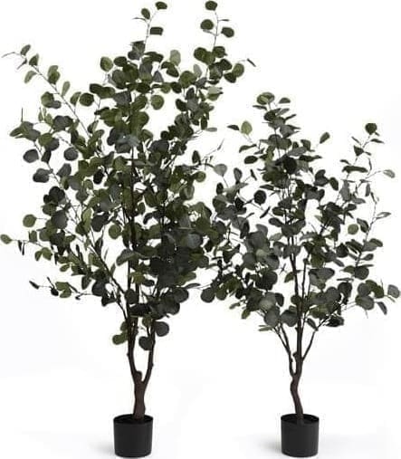 COCO maison Eucalyptus Tree kunstplant H140cm Groen Kunstplant