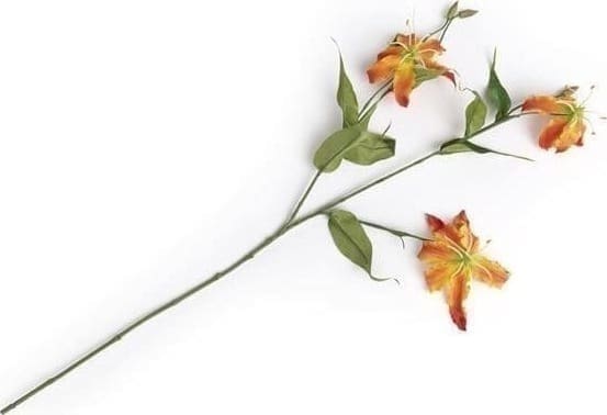 COCO maison Gloriosa Spray kunstbloem H90cm Oranje Kunstbloem