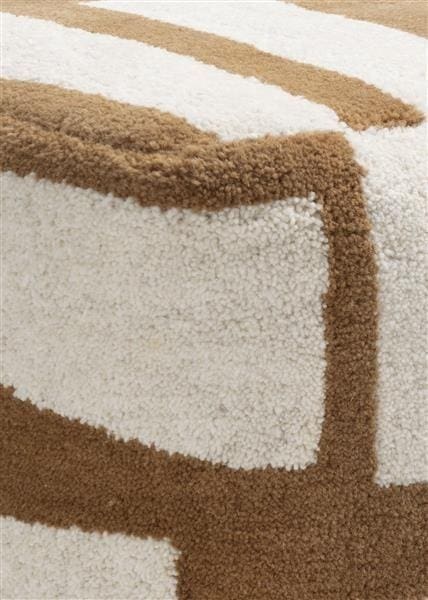 COCO maison Olivia poef H40cm Bruin Poef