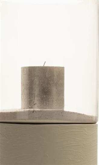 COCO maison Reza windlicht H84cm Taupe Windlicht
