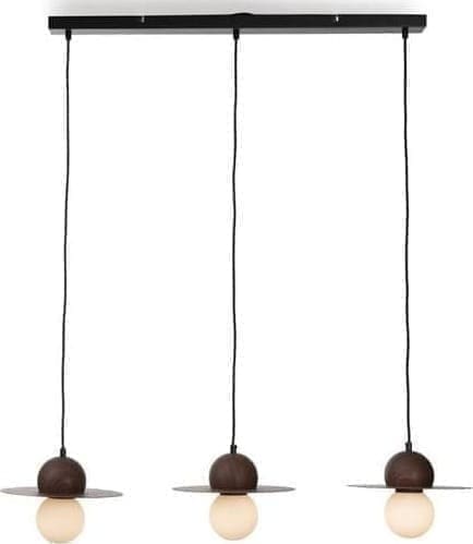 COCO maison Ufo hanglamp 3*G9 Bruin Hanglamp