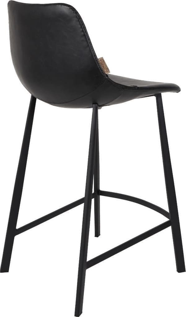 Barstoel Franky Black Dutchbone ZVR1500041