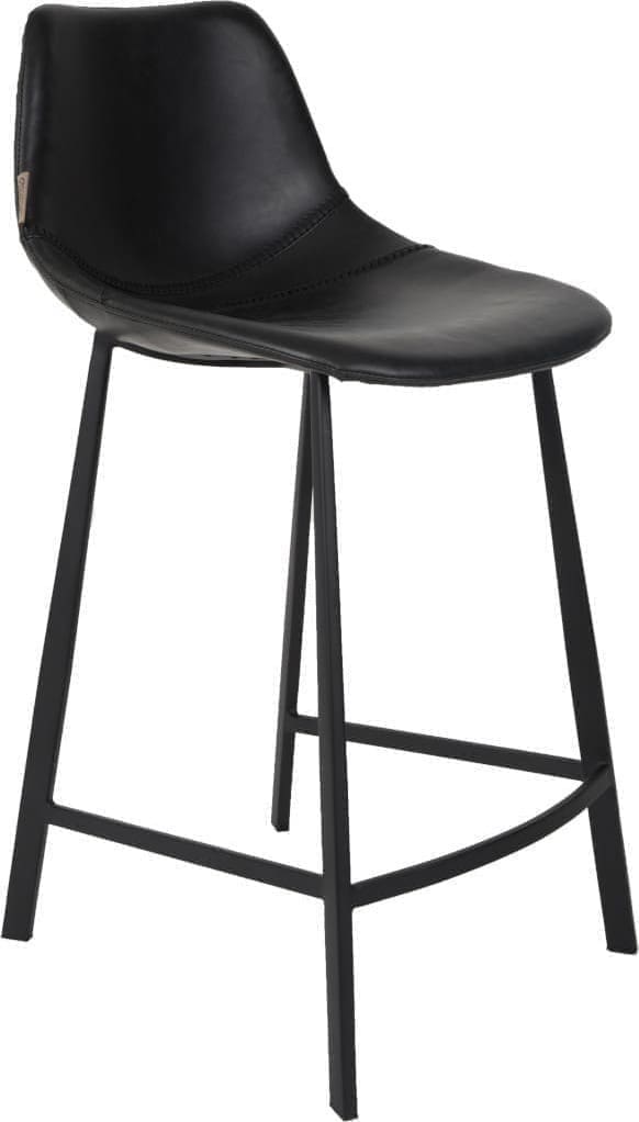 Barstoel Franky Black Dutchbone ZVR1500041