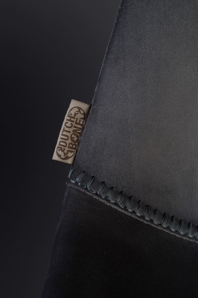 Barstoel Franky Velvet Grey Dutchbone ZVR1500066