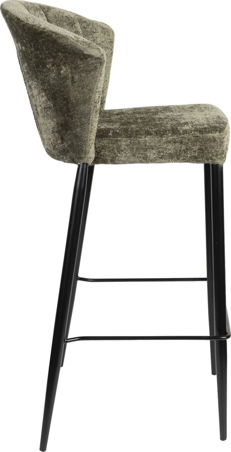 Barstoel Georgia Green Dutchbone ZVR1500108
