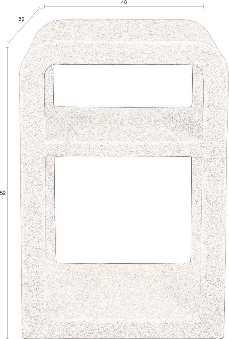 Bijzettafel Bed Veda - Afbeelding 10