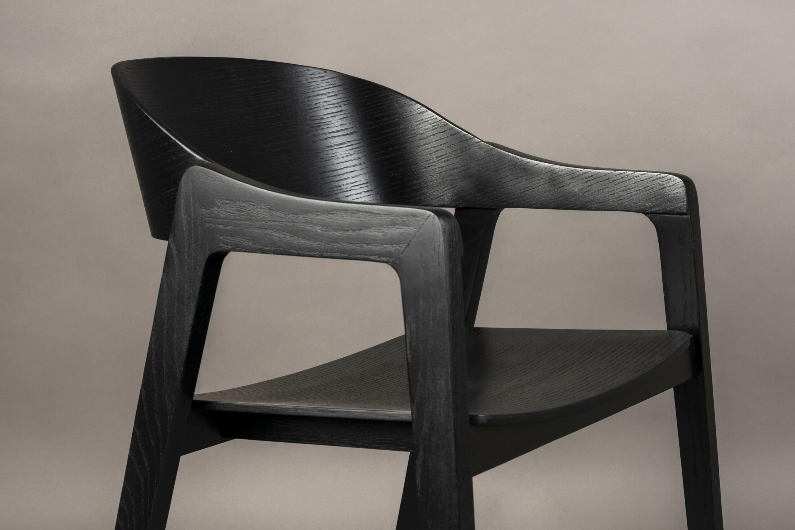 Eetkamerstoel Westlake Black Dutchbone ZVR1100536
