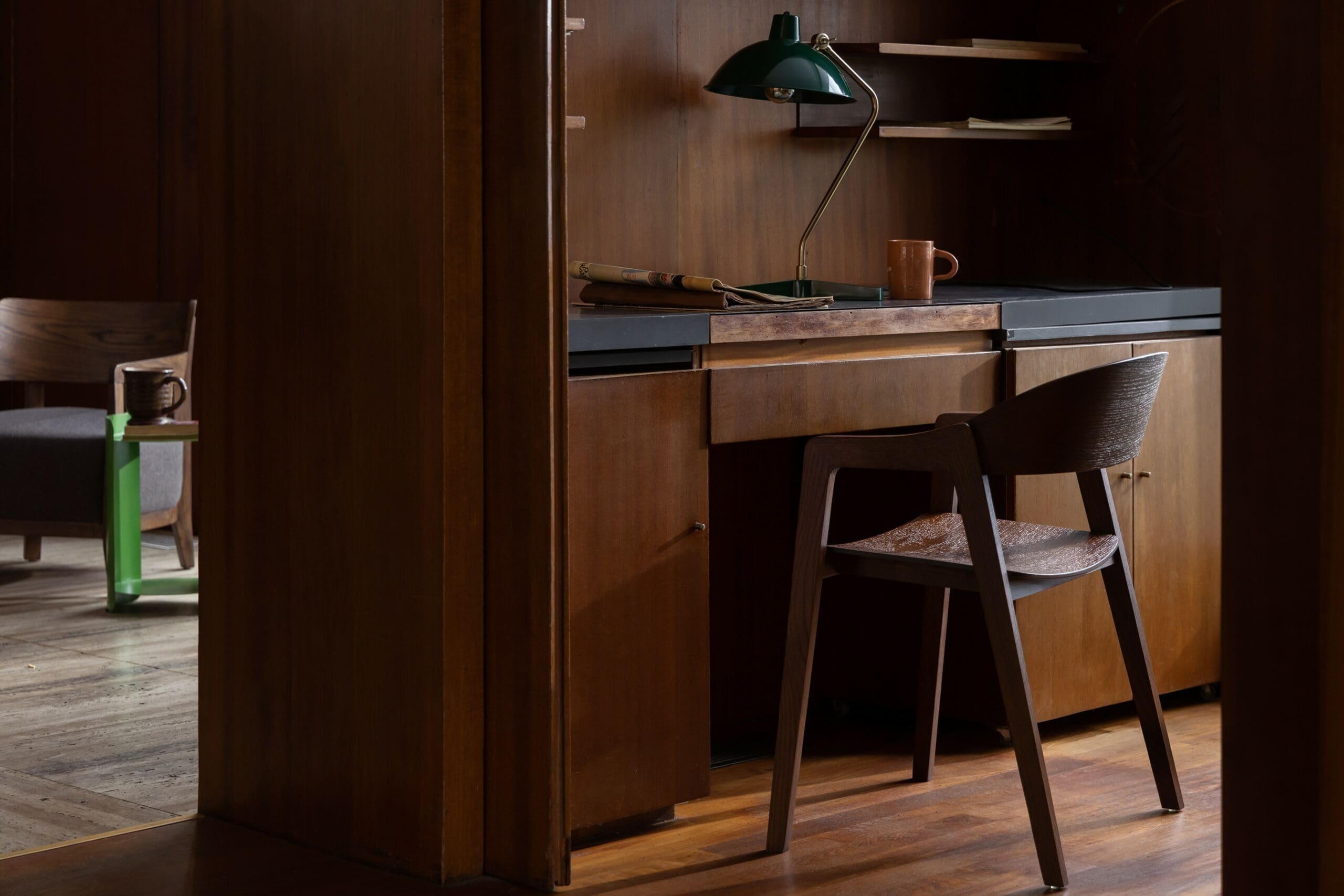 Eetkamerstoel Westlake Walnut - Afbeelding 13