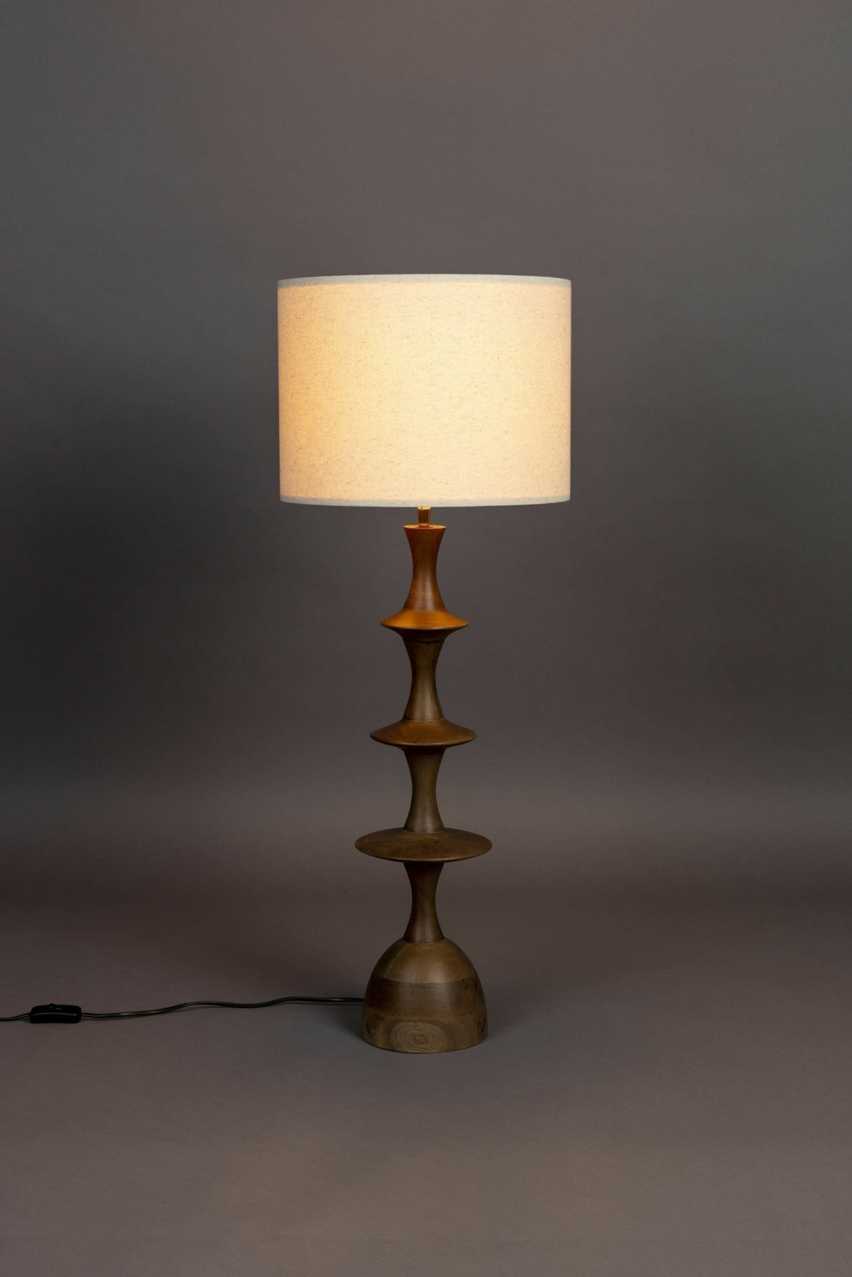 Tafellamp Cath Walnut - Afbeelding 2