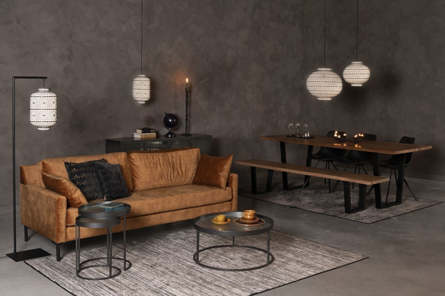 Vloerkleed Rugged 170x240 Dark - Afbeelding 30