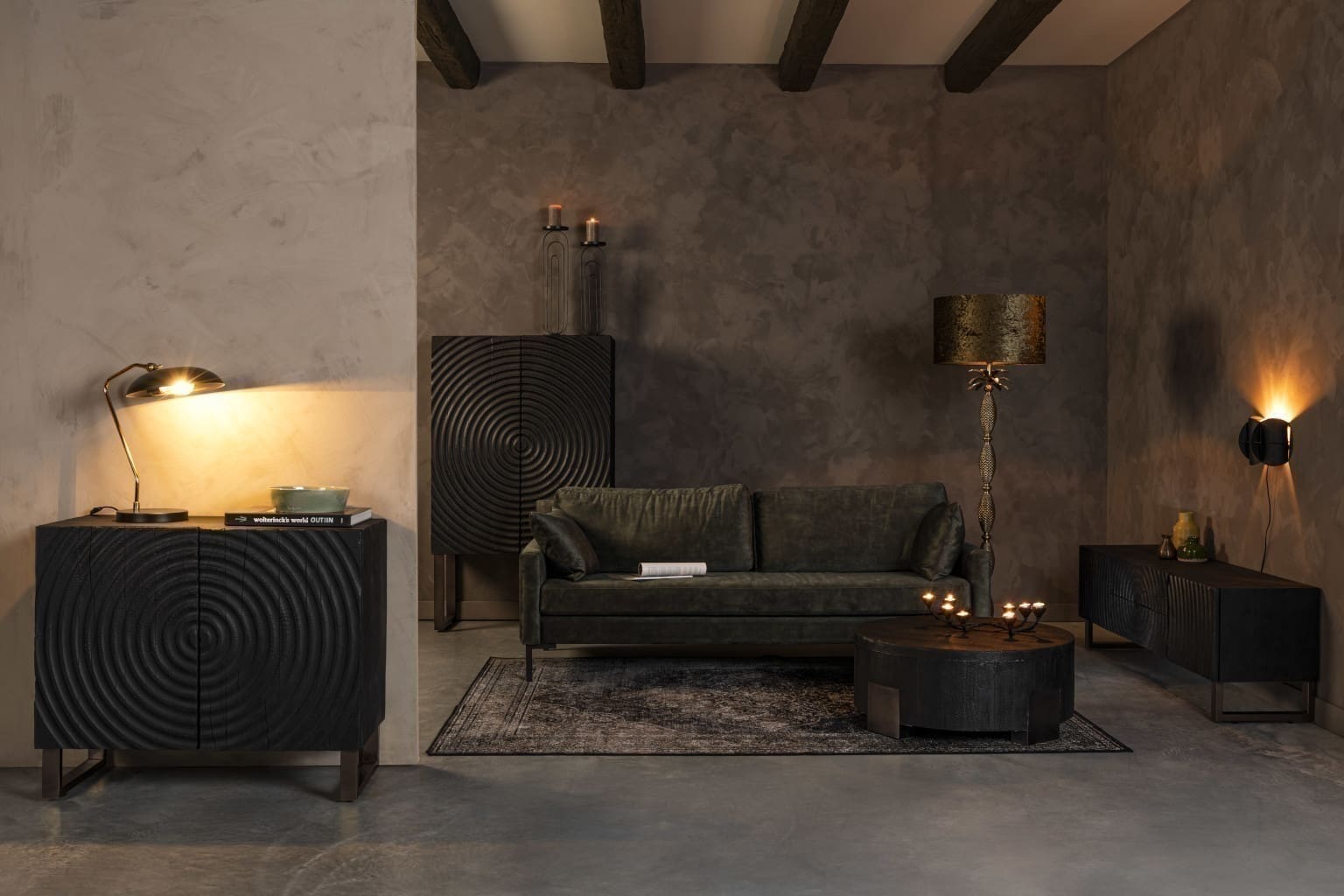 Vloerkleed Rugged 170x240 Dark - Afbeelding 32
