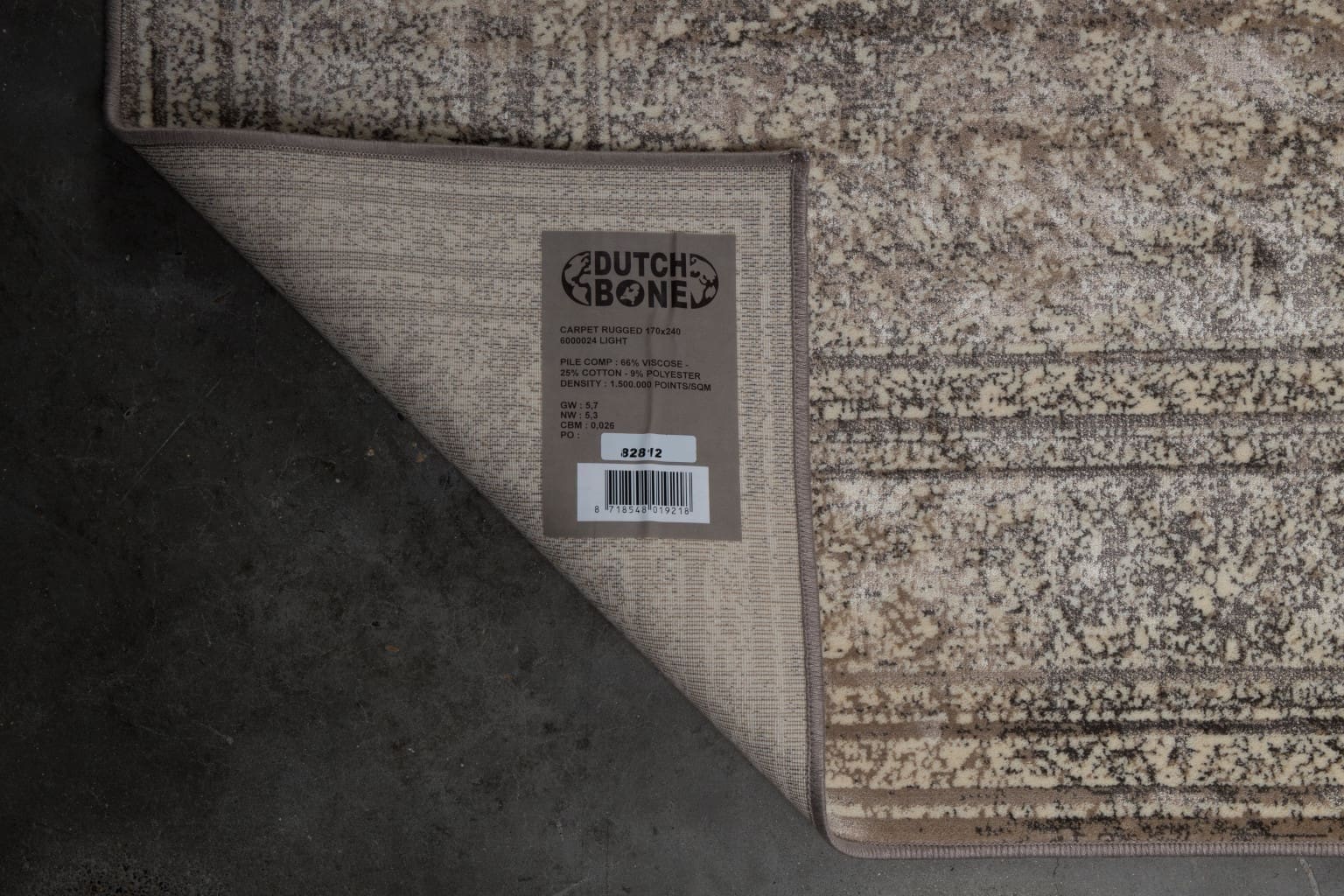 Vloerkleed Rugged 170x240 Light - Afbeelding 19