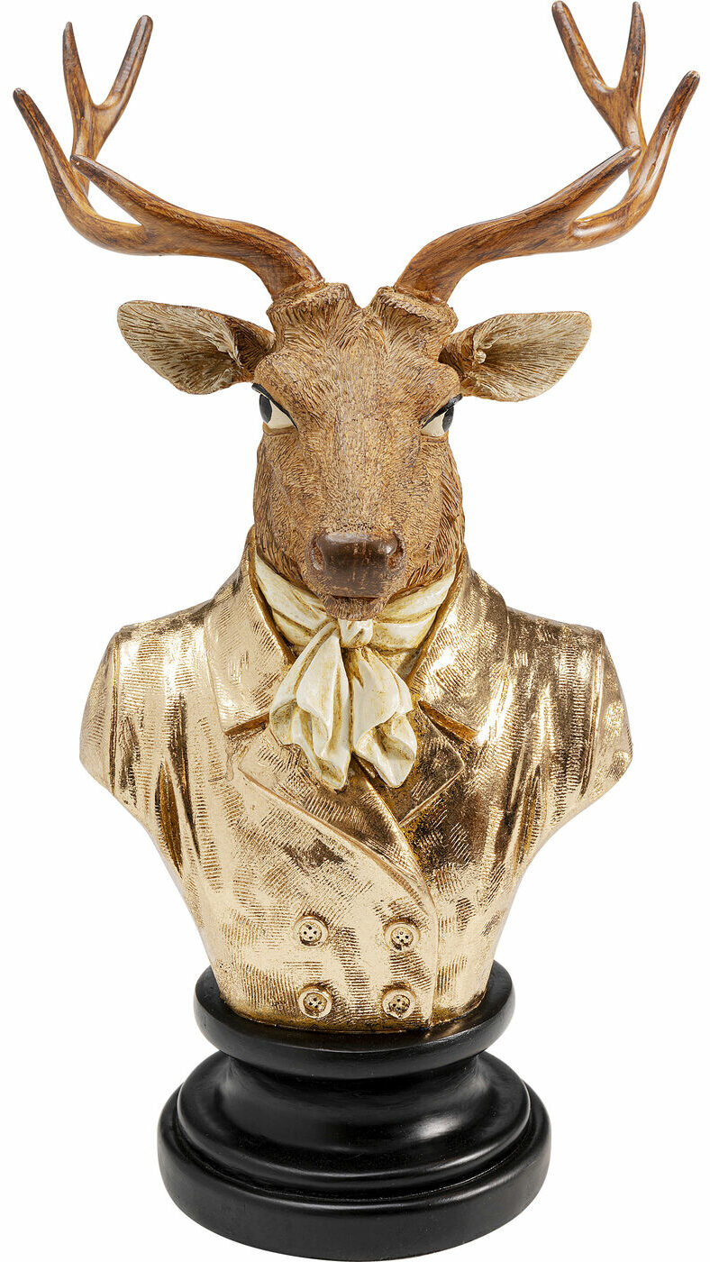 Beeld Gentleman Deer 32cm Kare Design Beeld 54848