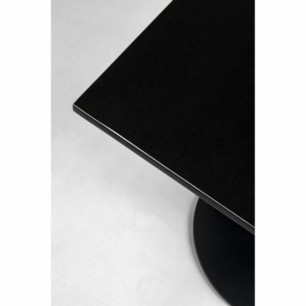 Bistro Tafel Capri Black 70x70cm Kare Design Eettafel 87927