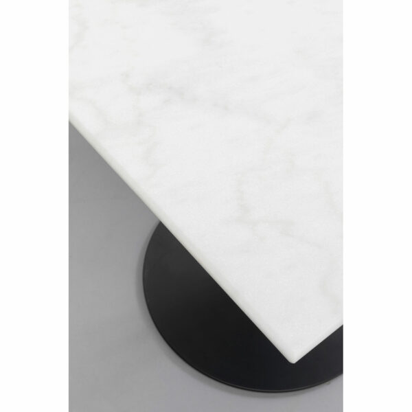 Bistro Tafel Capri White 70x70cm Kare Design Eettafel 87928