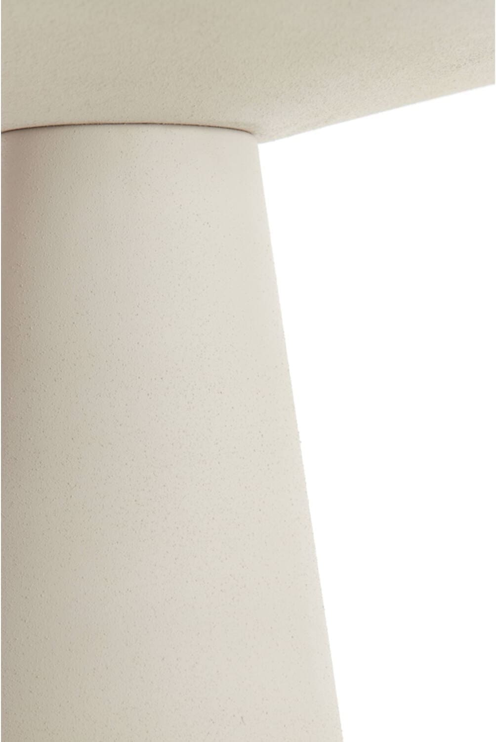 Bijzettafel Abala - Mat Crème Light & Living Bijzettafel 6797243