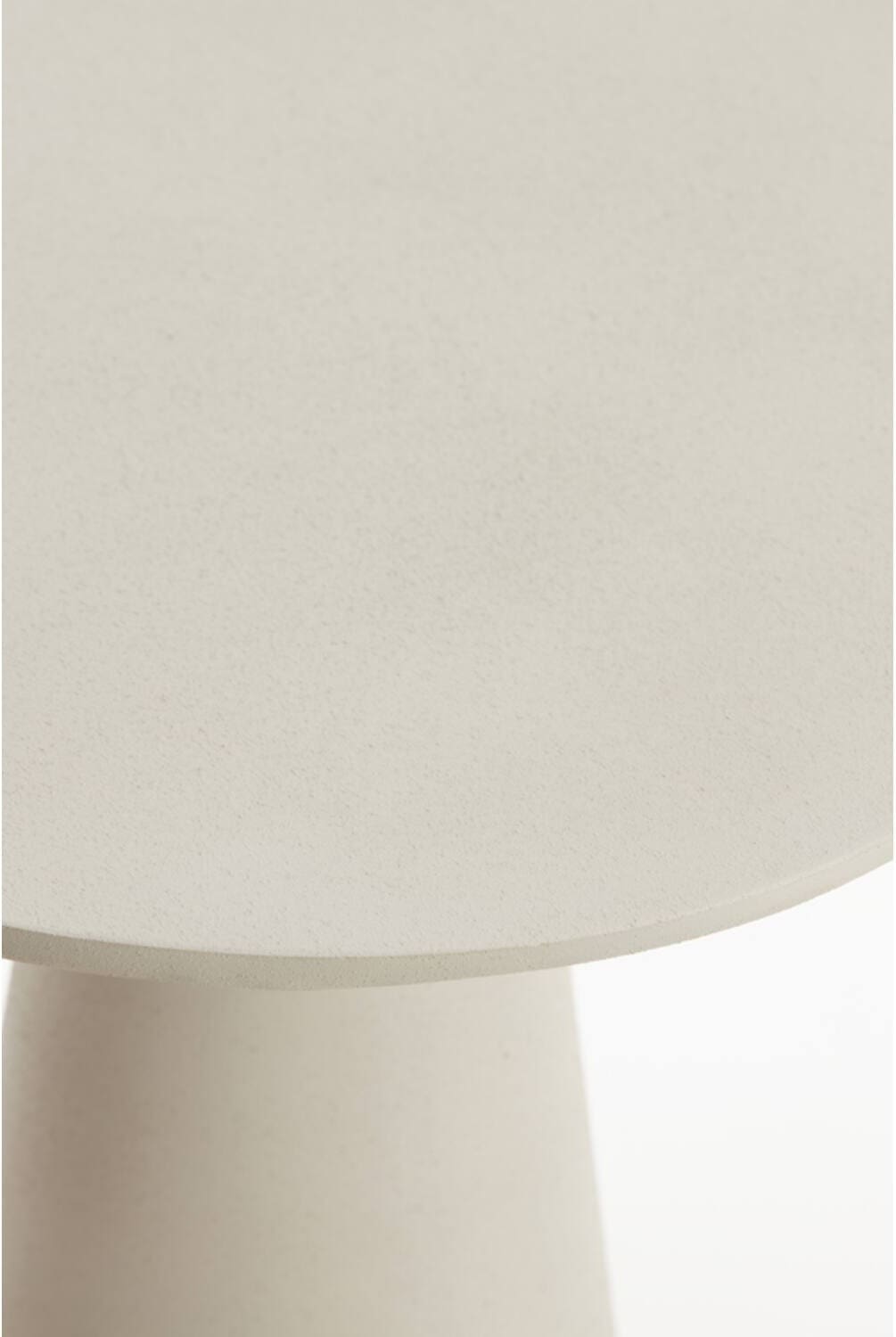 Bijzettafel Abala - Mat Crème Light & Living Bijzettafel 6797243