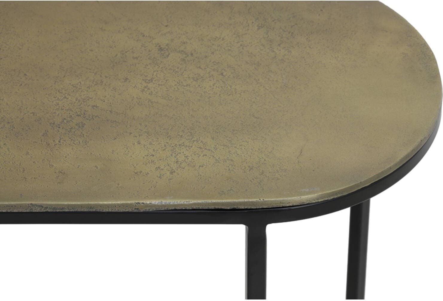 Bijzettafel Bocov - Antiek Brons-zwart Light & Living Bijzettafel 6746018