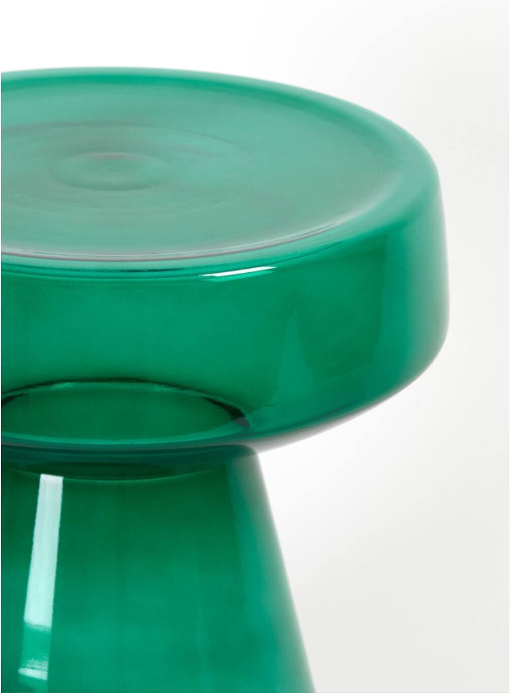 Bijzettafel Dakwa - Glas Groen Light & Living Bijzettafel 6779081