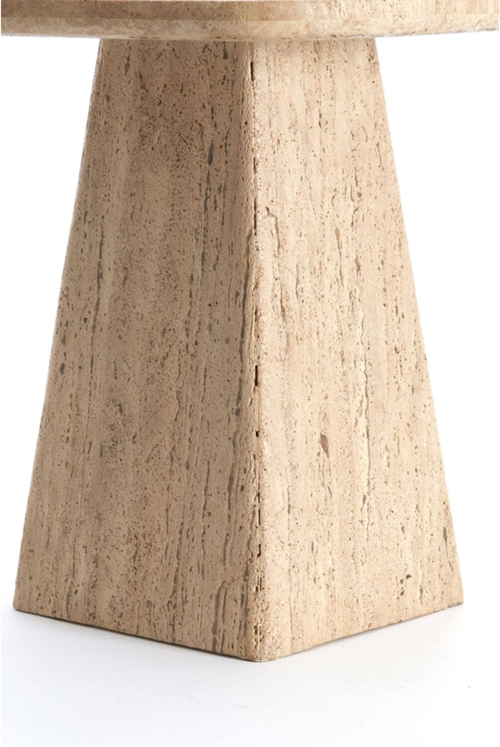 Bijzettafel Kepami - Travertin Zand Light & Living Bijzettafel 6793413
