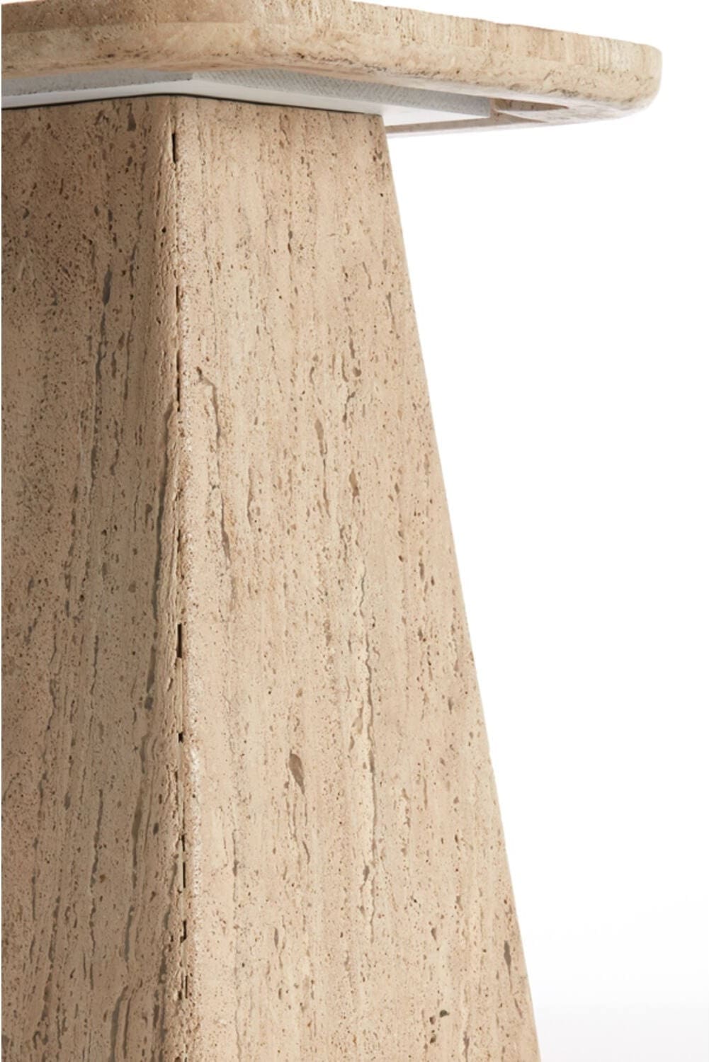 Bijzettafel Kepami - Travertin Zand Light & Living Bijzettafel 6793413