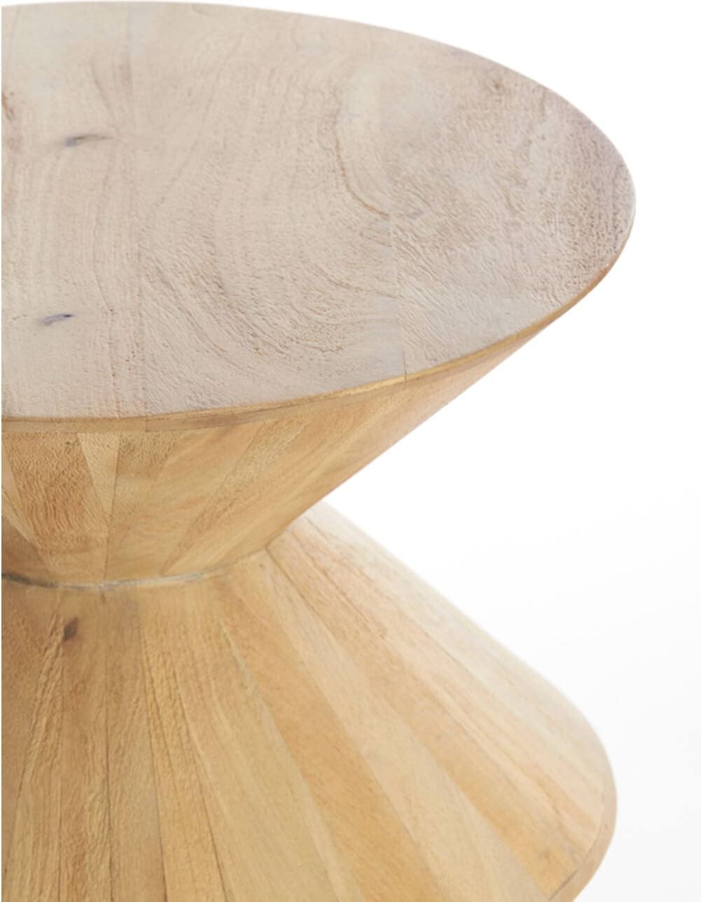 Bijzettafel Larus - Mango Hout Naturel Light & Living Bijzettafel 6783783