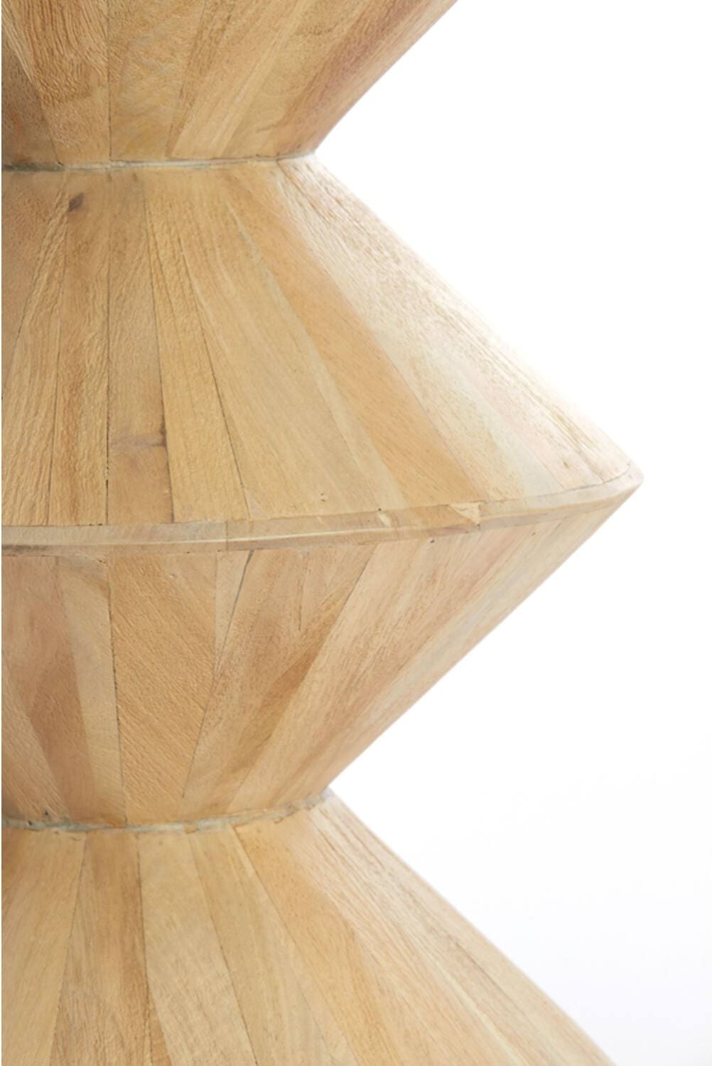 Bijzettafel Larus - Mango Hout Naturel Light & Living Bijzettafel 6783783
