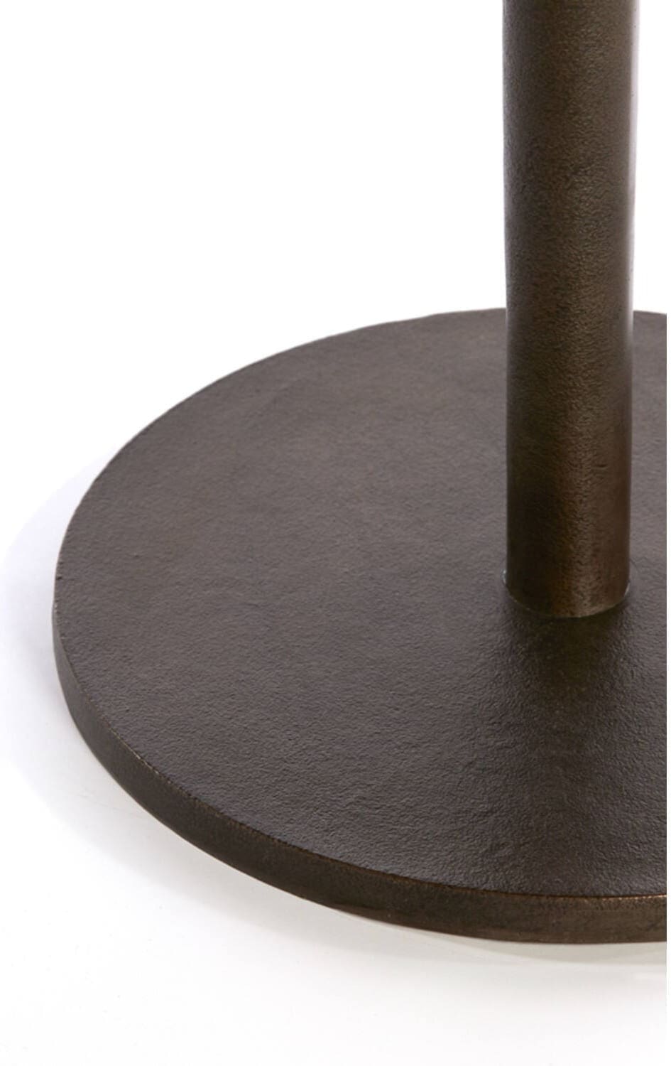 Bijzettafel Pazo - Donker Bruin Marmer+donker Bruin Light & Living Bijzettafel 6794183