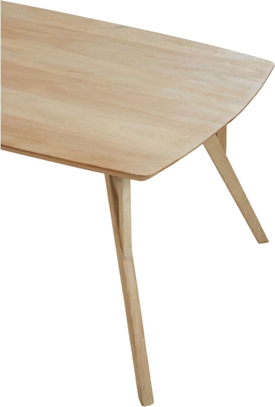 Eettafel Quenza - Mango Hout Naturel Light & Living Eettafel 6761683