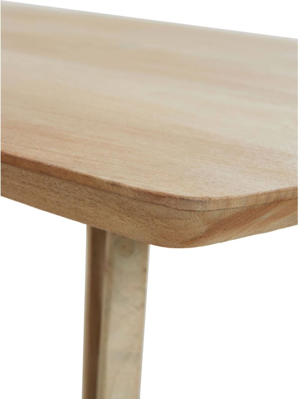 Eettafel Quenza - Mango Hout Naturel Light & Living Eettafel 6761683