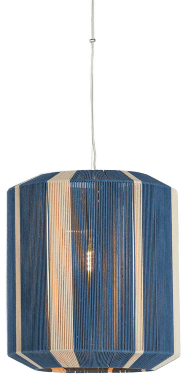Hanglamp Kozana - Blauw+crème Light & Living Hanglamp 2982872