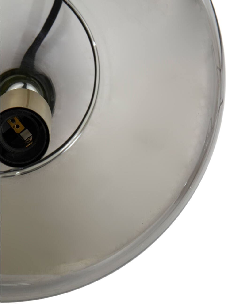 Hanglamp Solna - Antiek Brons+smoke Glas Light & Living Hanglamp 2980012