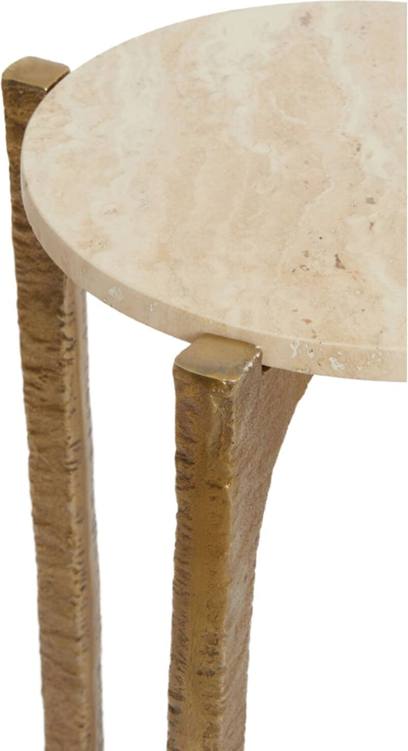 Salontafel Kanae - Travert Zand+ant Brons Light & Living Salontafel 6788726