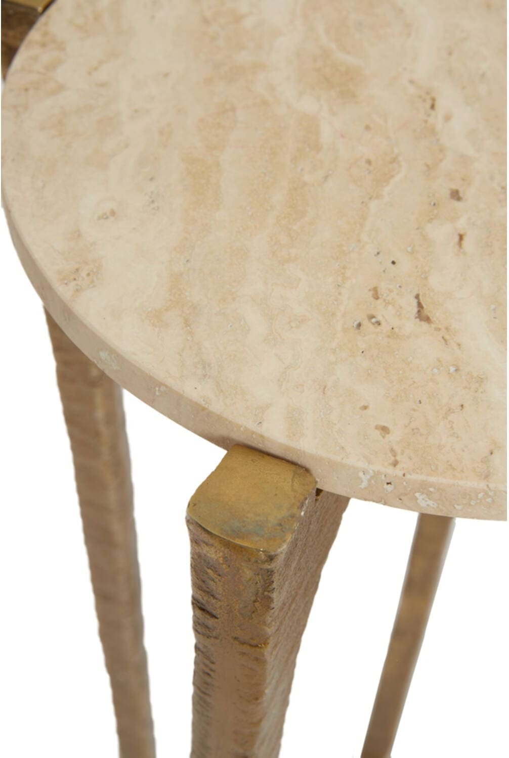 Salontafel Kanae - Travert Zand+ant Brons Light & Living Salontafel 6788726