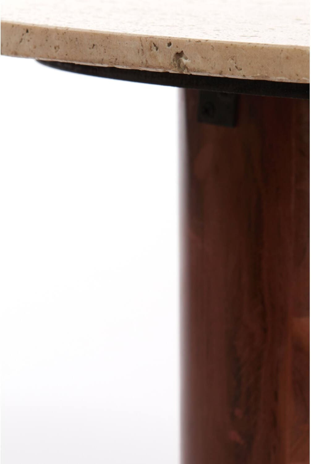 Salontafel Mahelona - Travertin Zand+hout Bruin Light & Living Salontafel 6791243