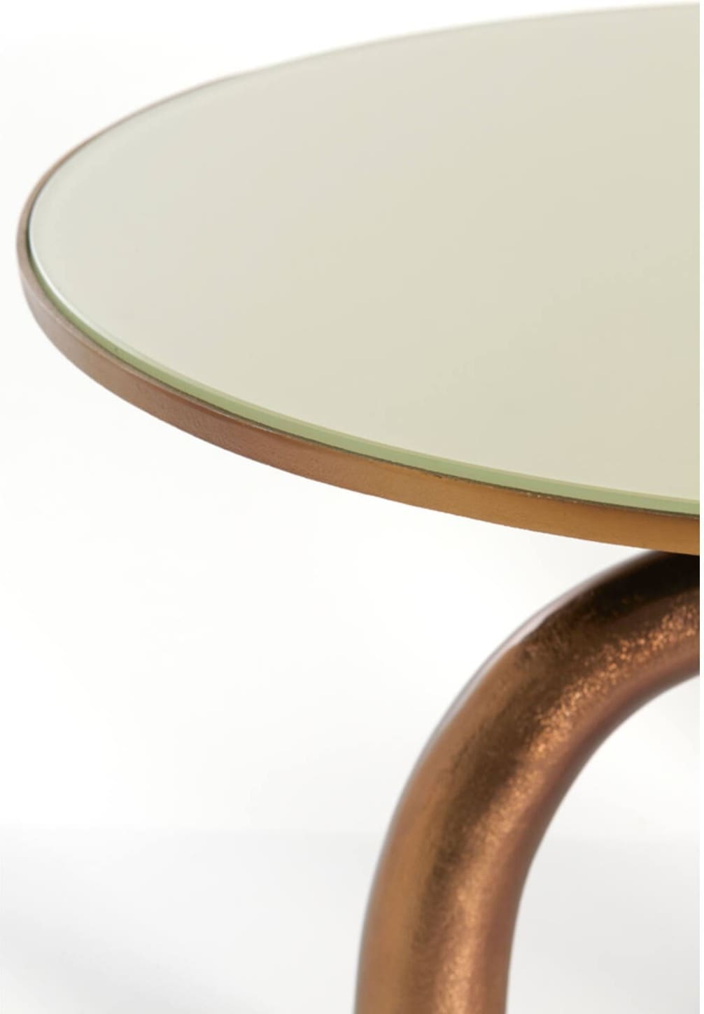 Salontafel Mello - Glans Bruin Brons+glas Taupe Light & Living Salontafel 6799161
