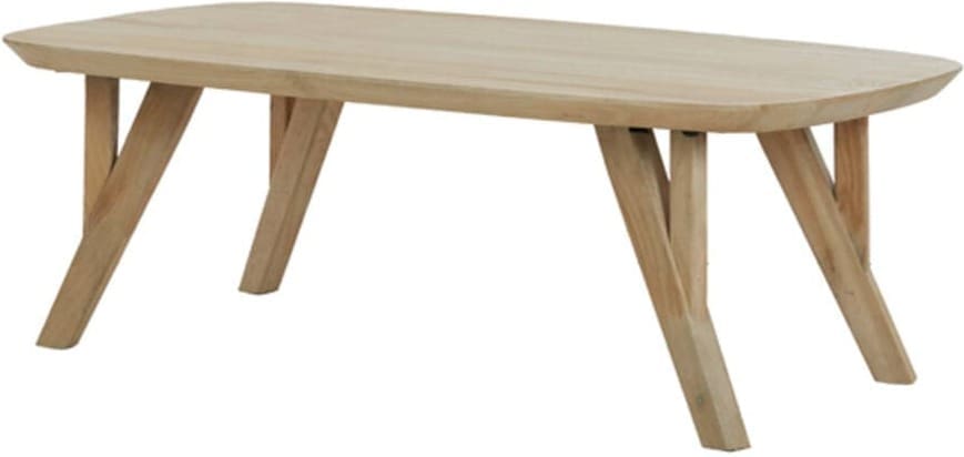 Salontafel Quenza - Mango Hout Naturel Light & Living Salontafel 6772883