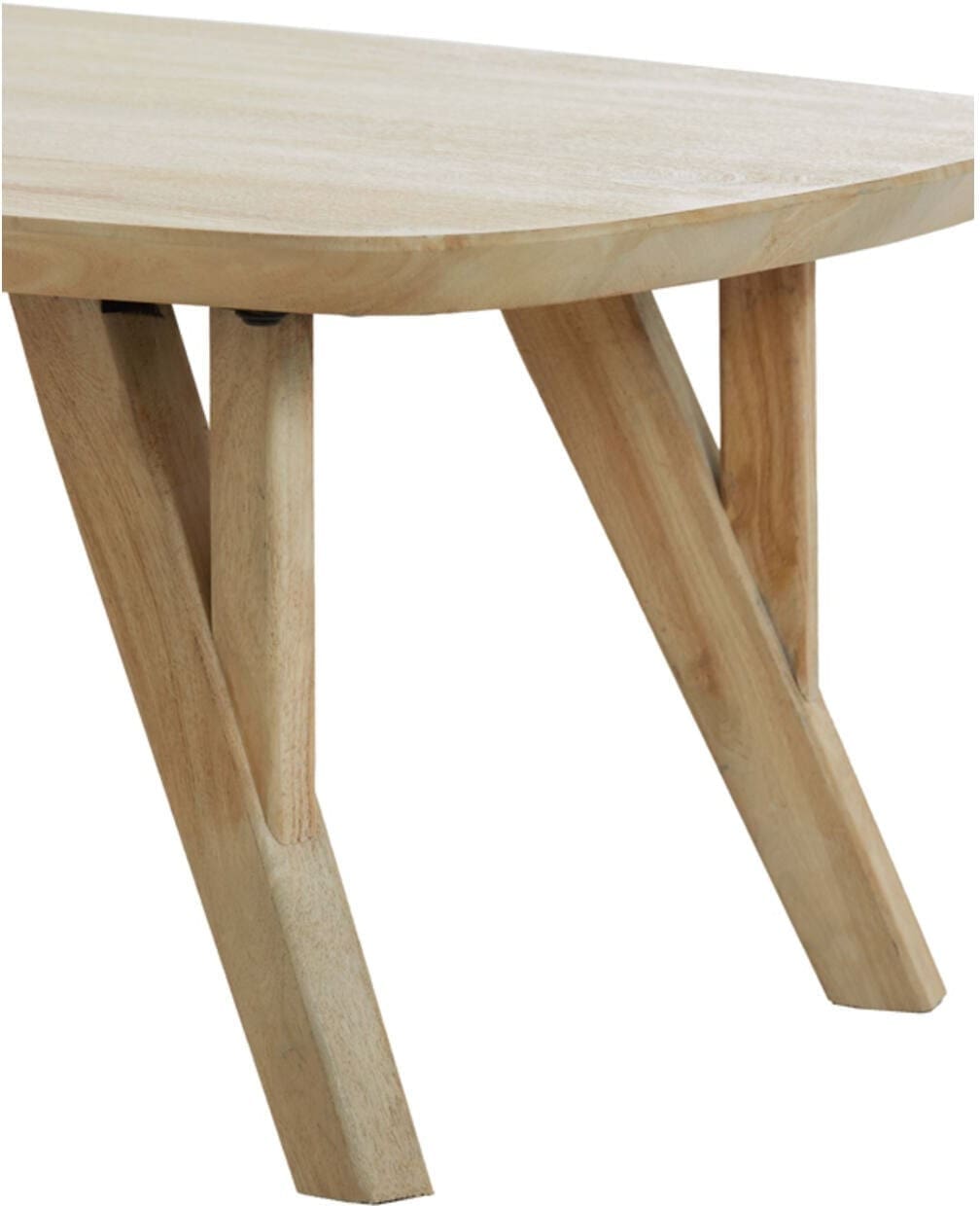 Salontafel Quenza - Mango Hout Naturel Light & Living Salontafel 6772883