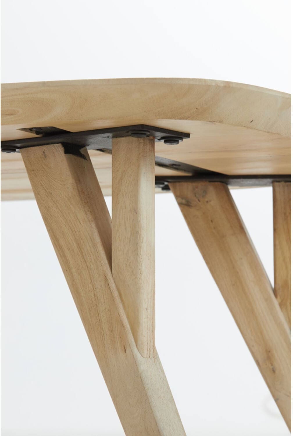 Salontafel Quenza - Mango Hout Naturel Light & Living Salontafel 6772883
