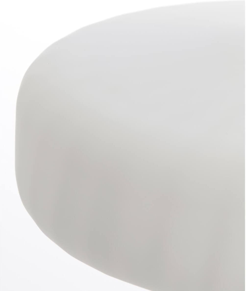 Tafellamp Pleat - Glas Mat Wit+goud Light & Living Tafellamp 1882126