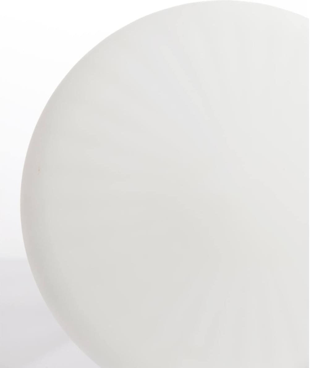 Tafellamp Pleat - Glas Mat Wit+goud Light & Living Tafellamp 1882126