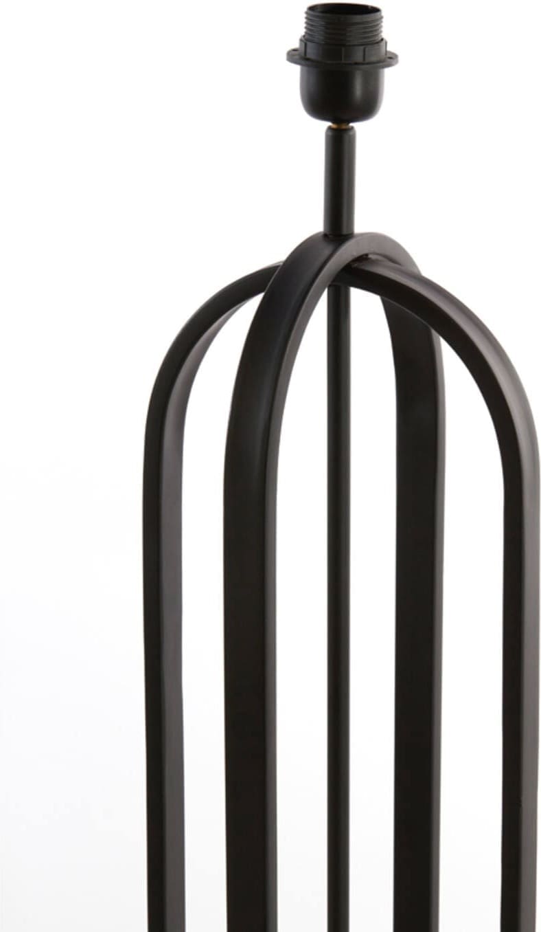 Vloerlamp Aster - Mat Zwart Light & Living Vloerlamp 8215712