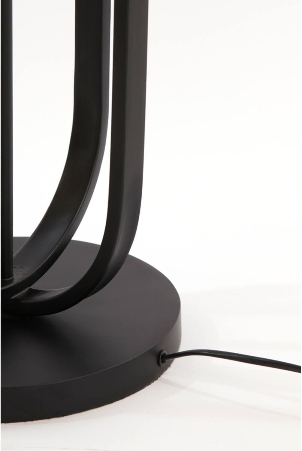 Vloerlamp Aster - Mat Zwart Light & Living Vloerlamp 8215712