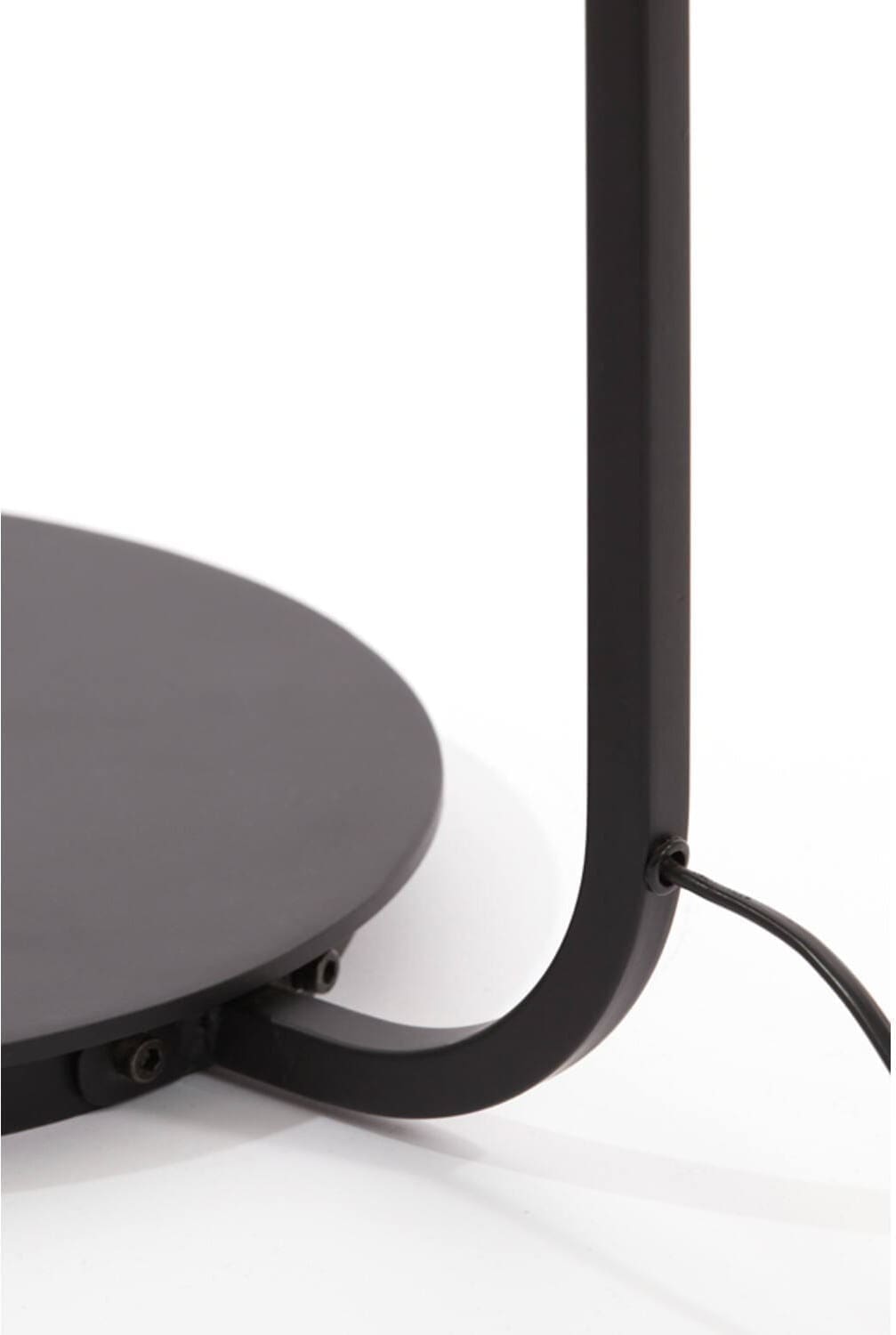 Vloerlamp Lyra - Naturel+mat Zwart Light & Living Vloerlamp 8054684
