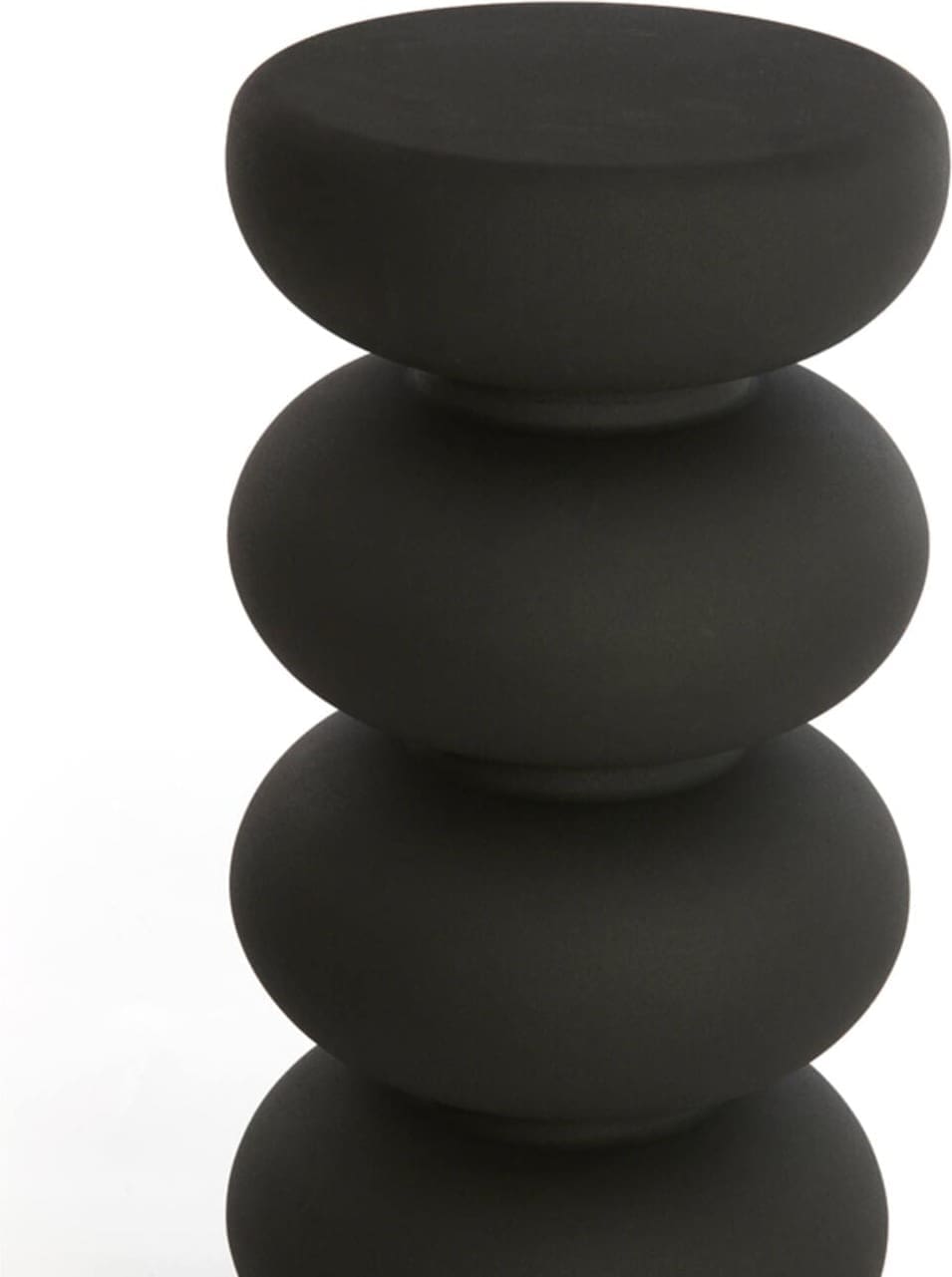 Zuil Kobodo - Mat Zwart Light & Living Bijzettafel 6796812