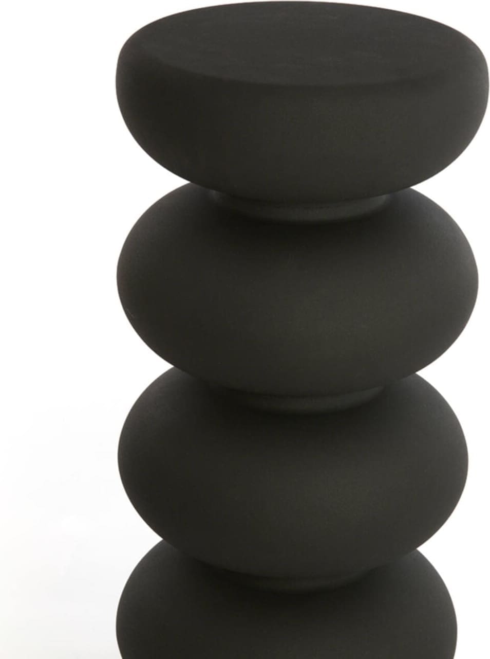 Zuil Kobodo - Mat Zwart Light & Living Bijzettafel 6796912