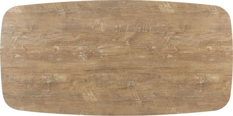 Profijt Meubel Eettafel Levado deens ovaal Bruin|Naturel Eettafel