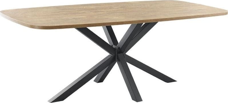 Profijt Meubel Eettafel Levado deens ovaal Bruin|Naturel Eettafel