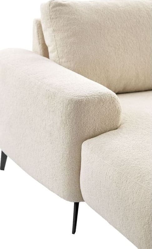 Pronto Wonen Hoekbank Davanti HR-zitting beige Beige|Wit Bank
