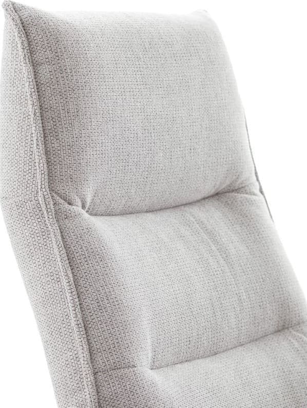 Pronto Wonen Relaxfauteuil Livo handmatig verstelbaar lichtgrijs Grijs Fauteuil